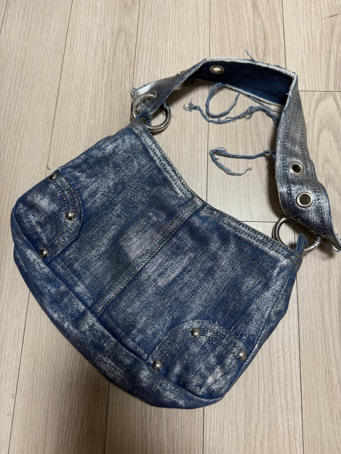 브루앙 데님 가방 상품이미지6