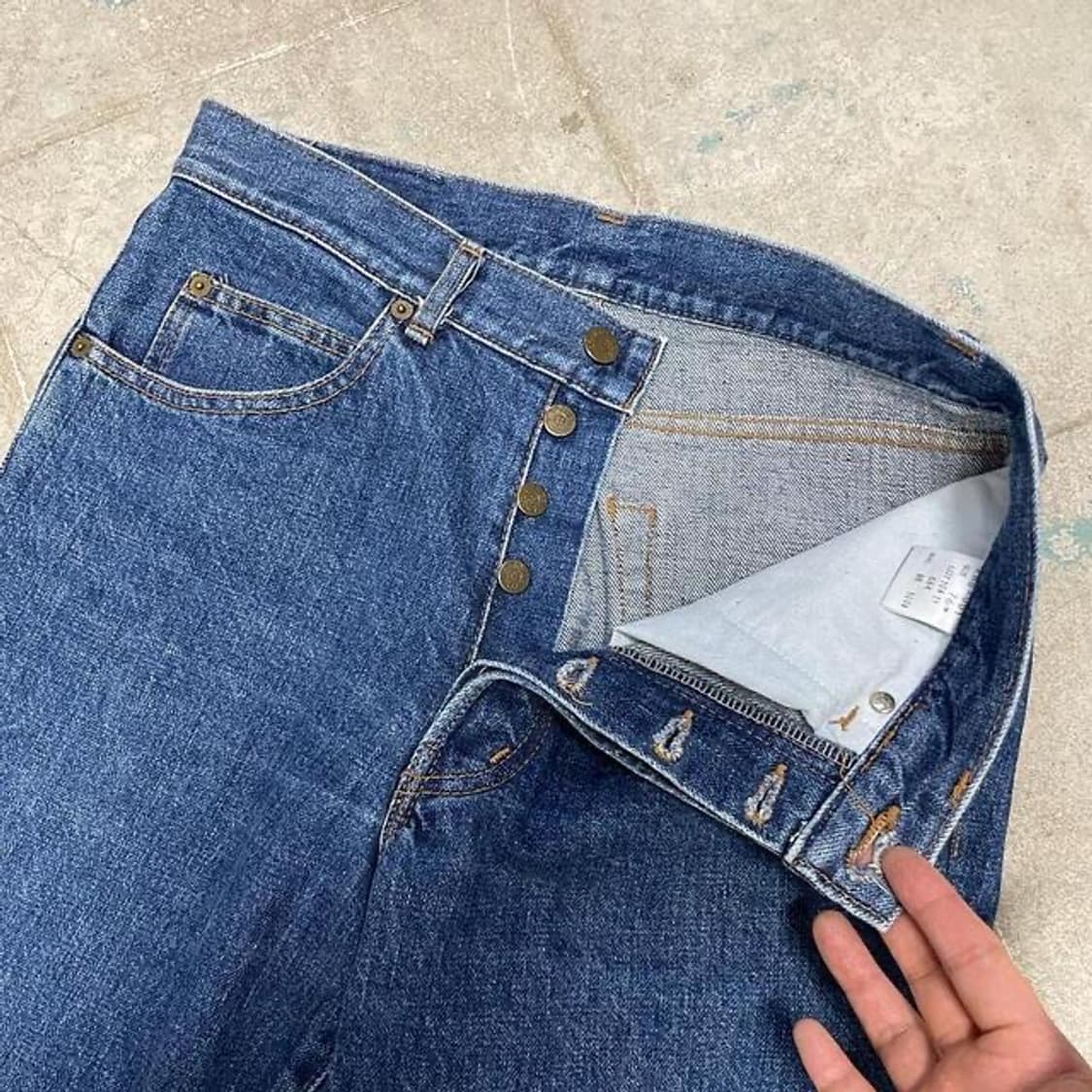 겐조 제팬 테이퍼드 진 made in JAPAN (29 상품이미지4