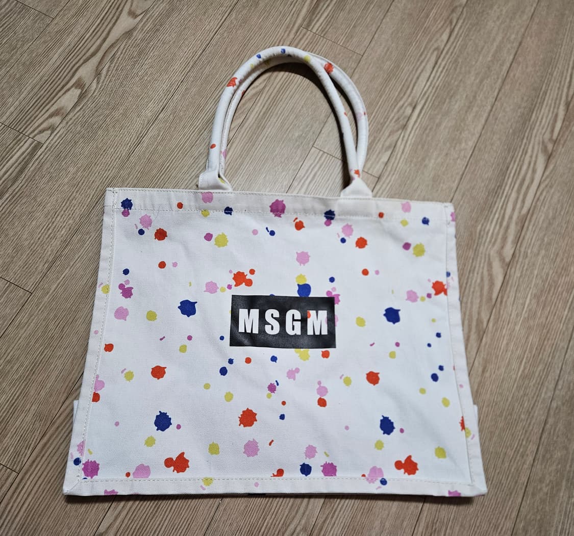 MSGM MSGM 페인트 스플래터 토트백 상품이미지1