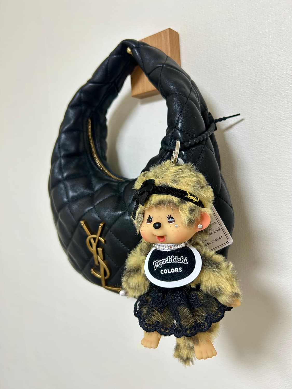 (6)정품몬치치🐆레오파드 퍼 커스텀키링 상품이미지10