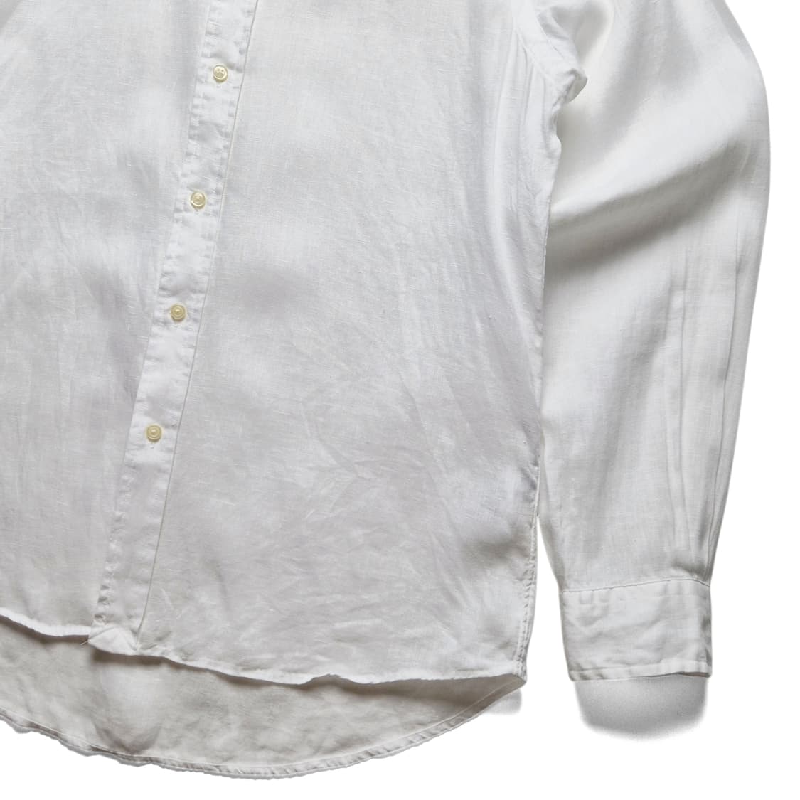 [M] 폴로 랄프로렌 린넨셔츠 화이트 상품이미지5