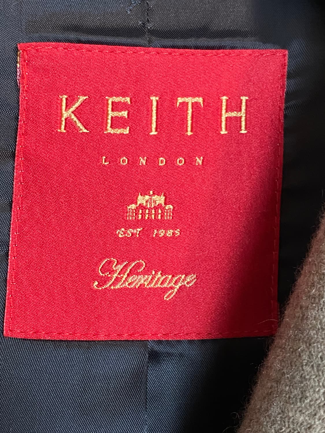 키이스 런던 울 블렌드 코트 상품이미지3