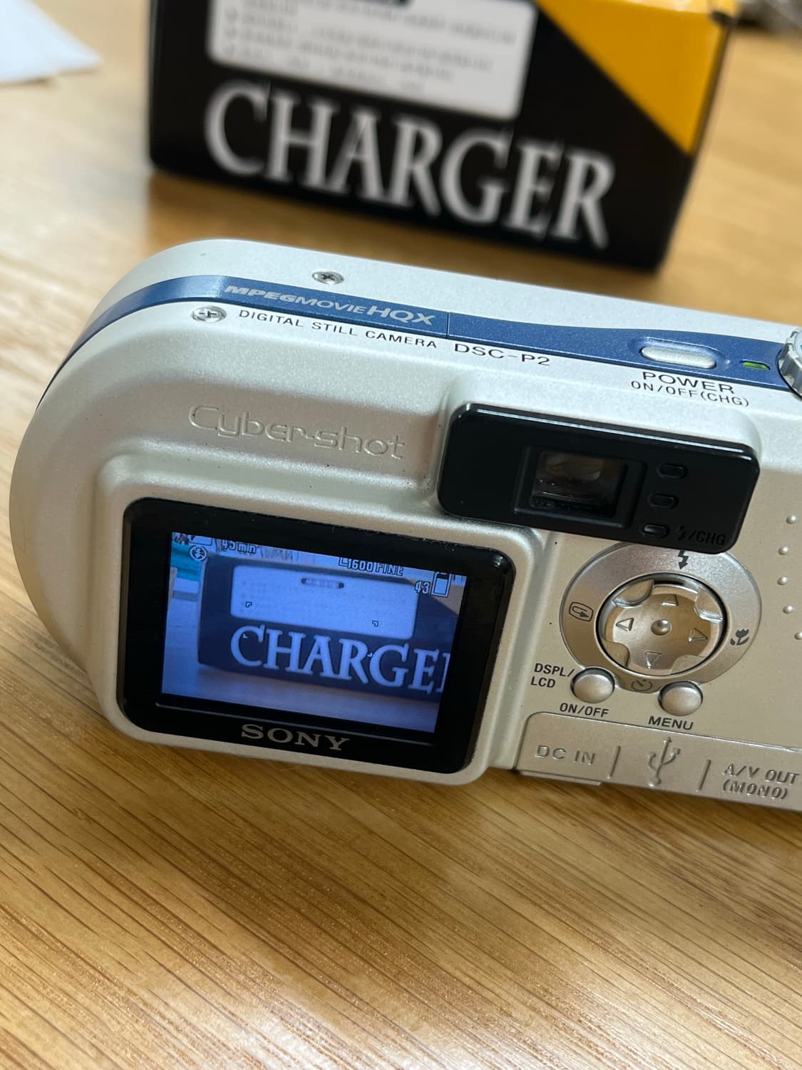 소니 사이버샷 dsc-p2 디지털 카메라(빈티지디카) 상품이미지8