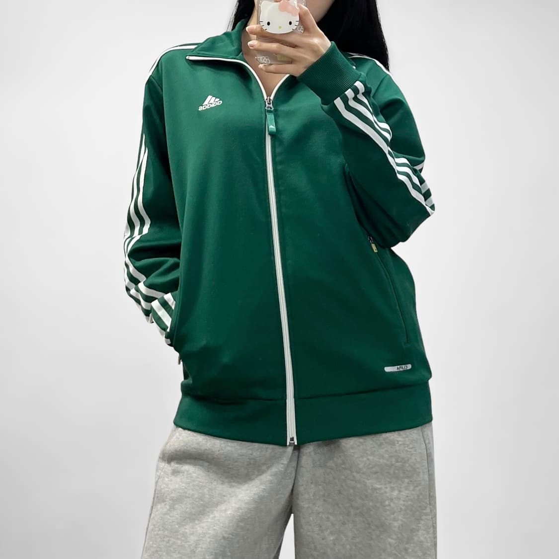 아디다스 클리마라이트 트랙탑 져지 그린 상품이미지1