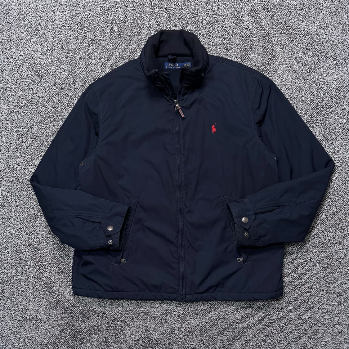 Name : 폴로 랄프로렌 시그니처로고 네이비컬러 페리자켓 :)  상품이미지1