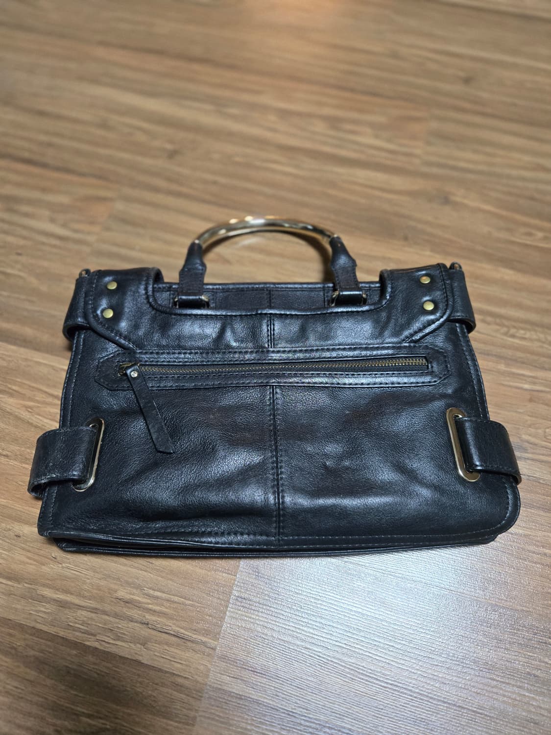 하이덴 하넷 블랙 가죽 크로스백 상품이미지4