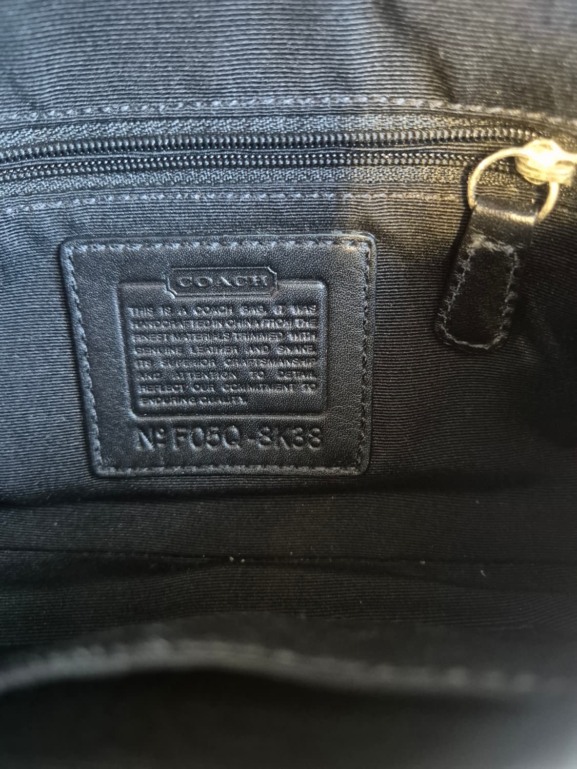 coach 코치 시그니처 캔버스 미니 바게트백(더스트백 포함) 상품이미지4