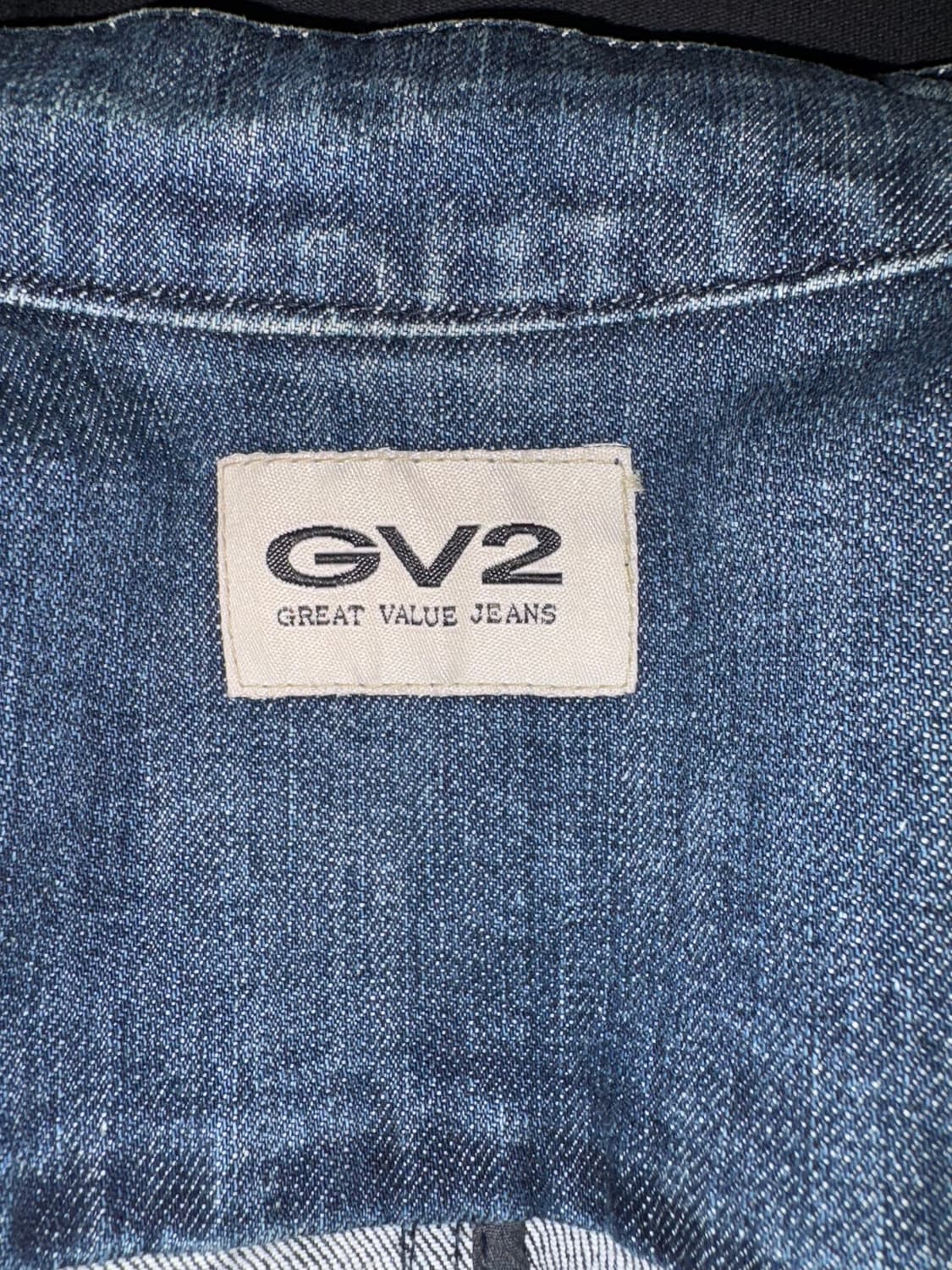 GV2 데님 싱글 라이더 자켓 상품이미지5