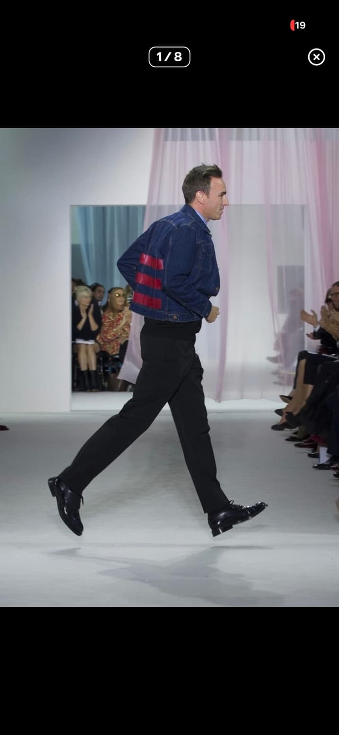 Helmut lang Re-Edition Red striped Denim 상품이미지1