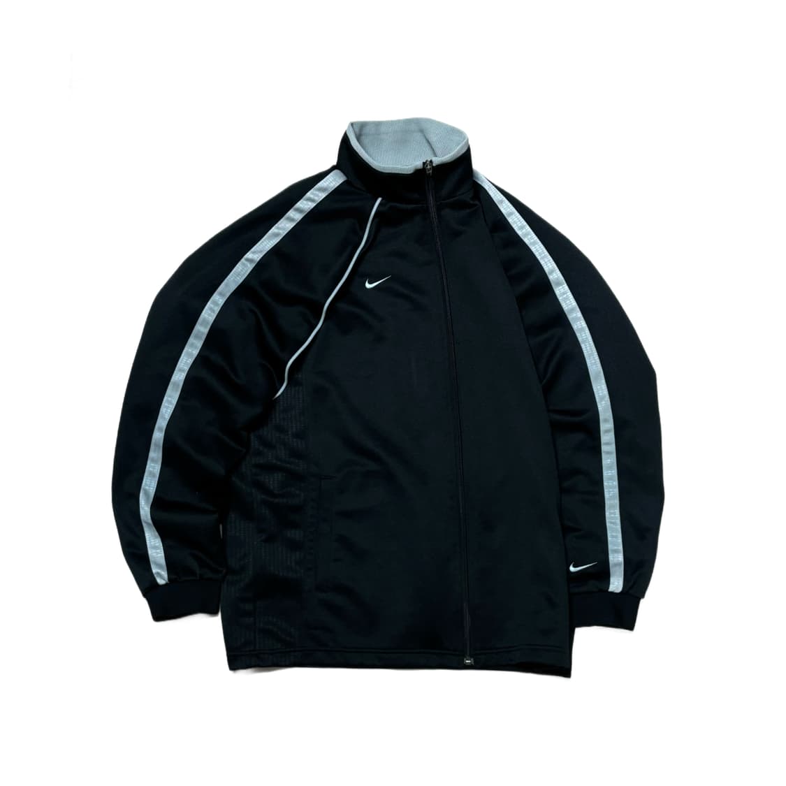 나이키 올드스쿨 블랙 그레이 오버사이즈 져지 트랙탑 상품이미지2