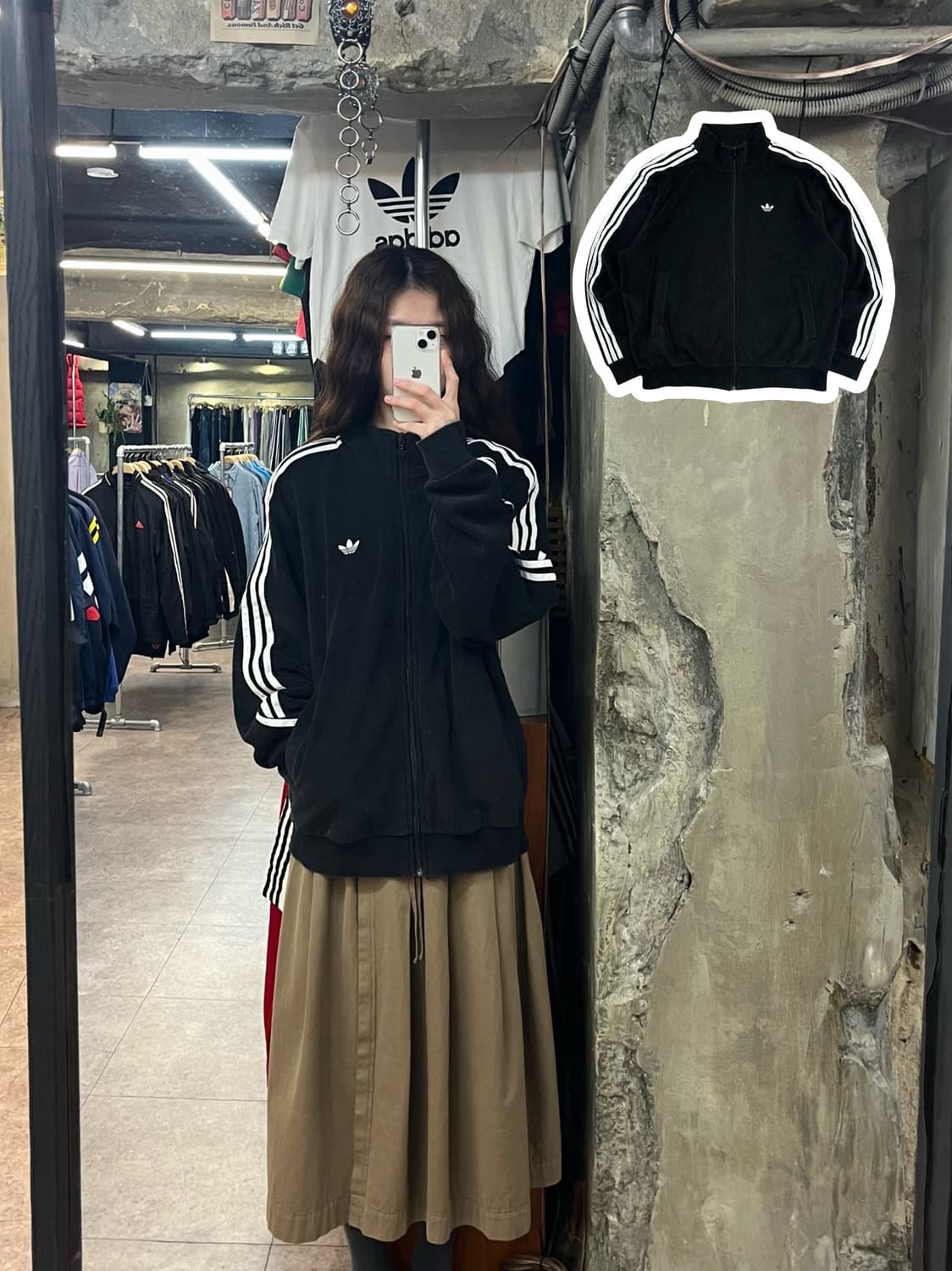 아디다스 부클 져지 블랙 M #csz2533 상품이미지1