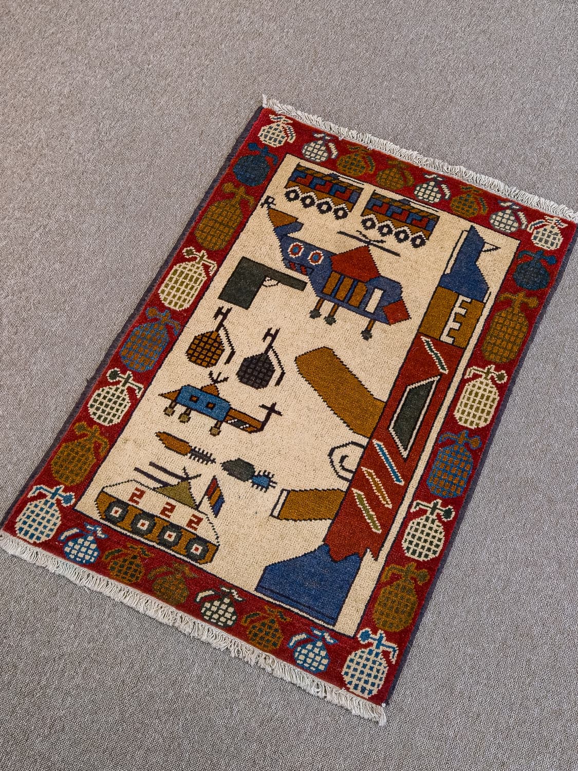 Afghan War Rug 상품이미지3