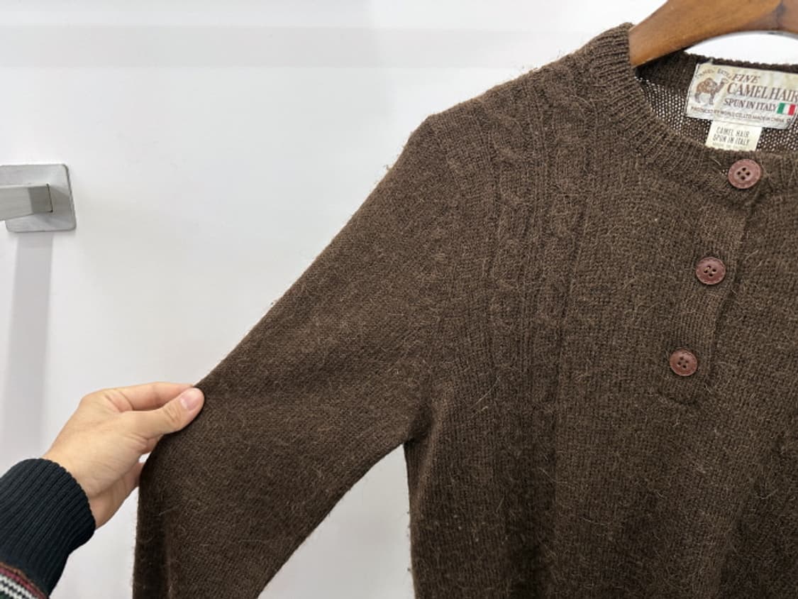 CAMEL HAIR KNIT (M) 상품이미지7