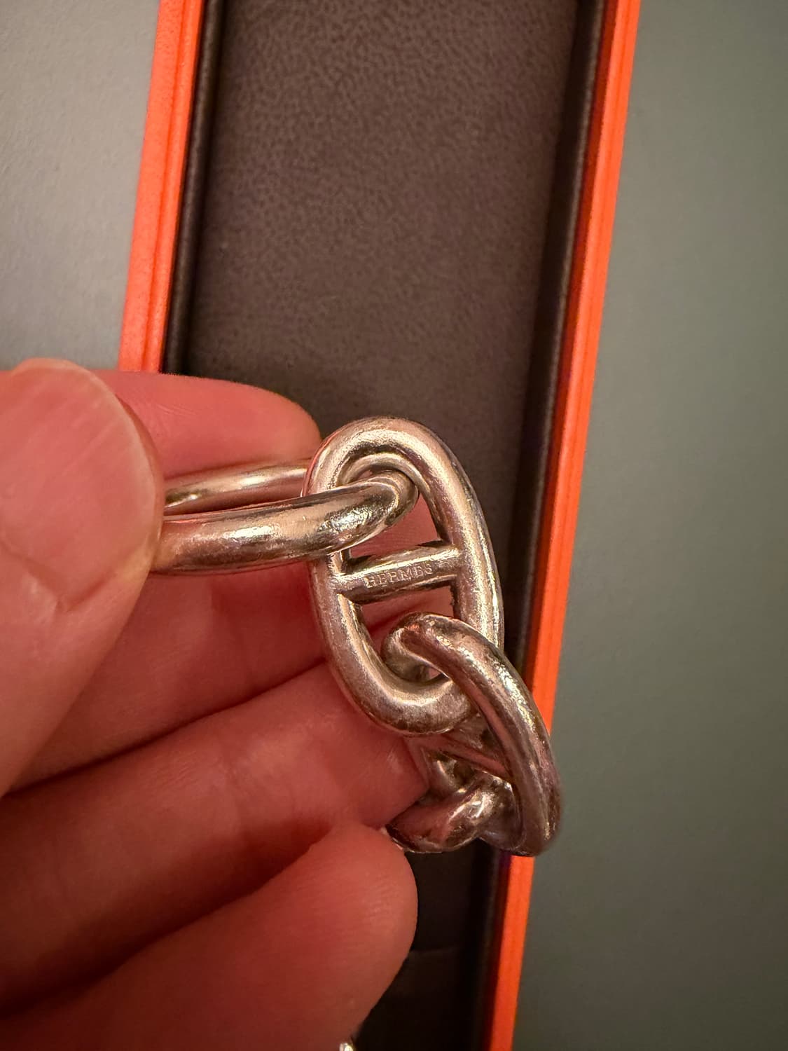 에르메스 샹달 tgm 12링크 실버 상품이미지4