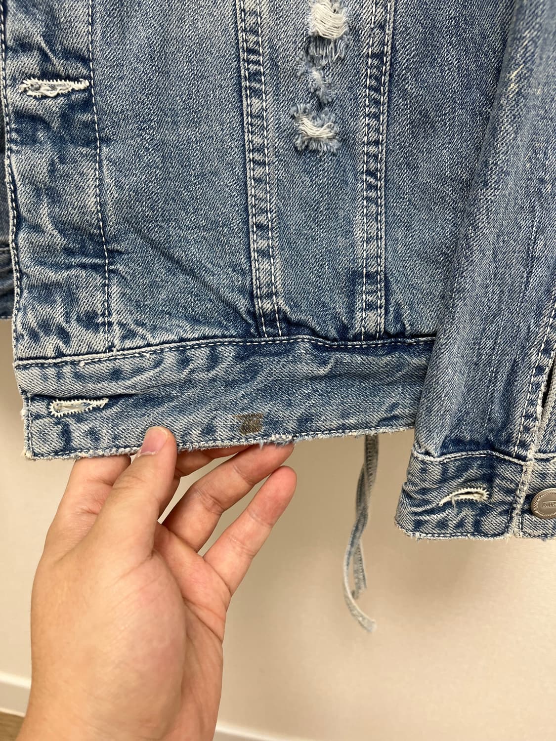 kith 레이트데님자켓 상품이미지5