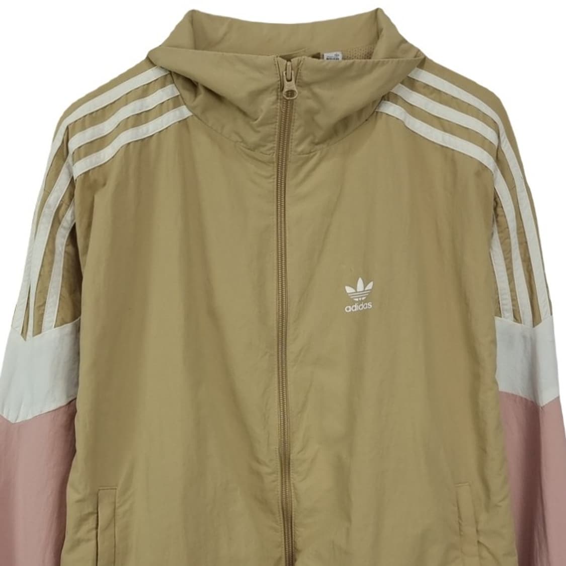 [아디다스] 로고 자수 오버핏 집업 바람막이 자켓 M16445 상품이미지4
