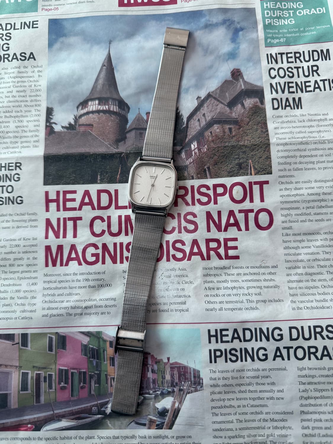 세이코 Seiko [희귀] NHK 각인 빈티지 세이코 쿼츠 (Seiko  상품이미지2