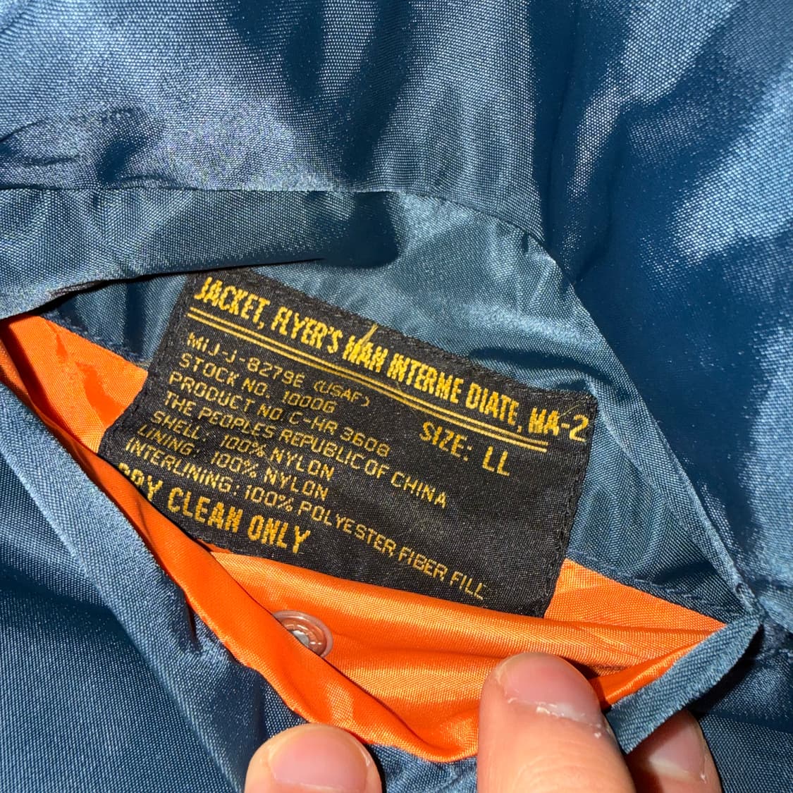 JPN FLYER’S MA-2 상품이미지8