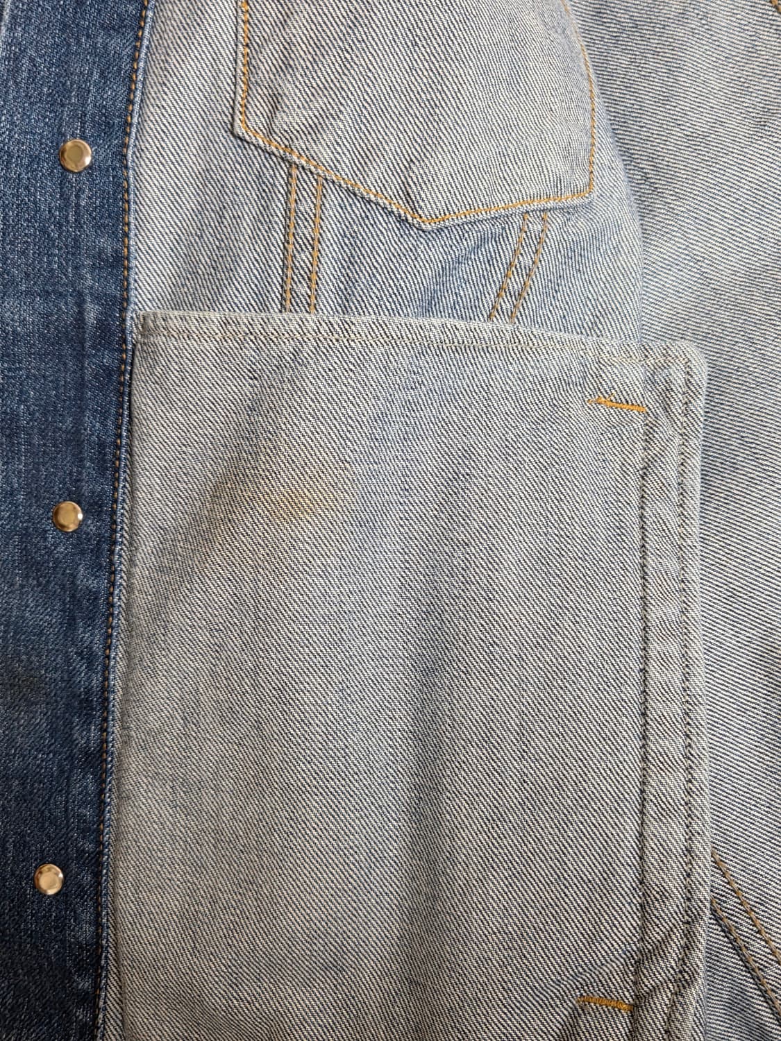 강정석 type 01 데님자켓 50사이즈 상품이미지6