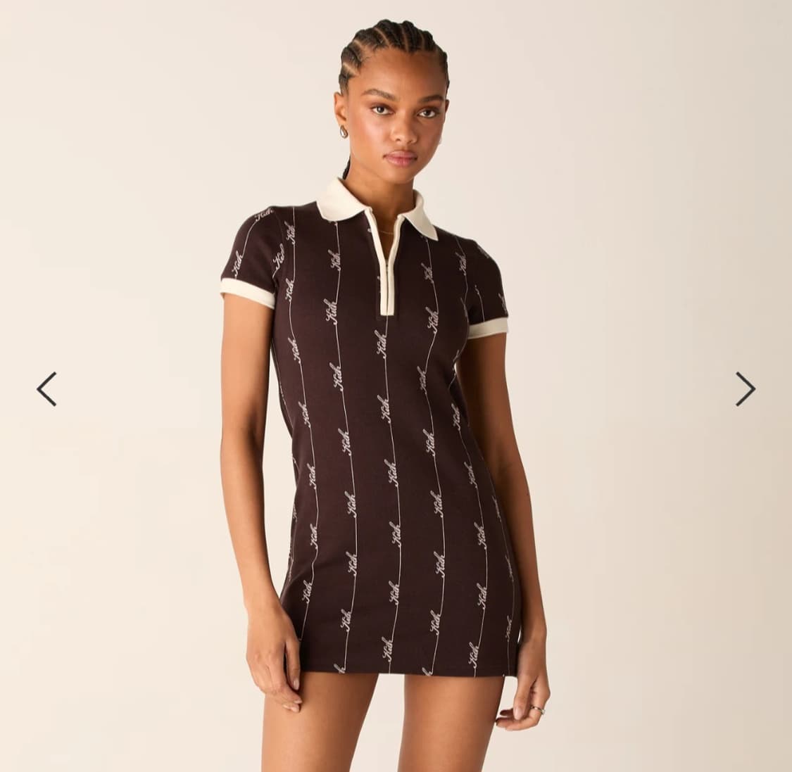 KITH Taylen Pique Logo knit dress 상품이미지1
