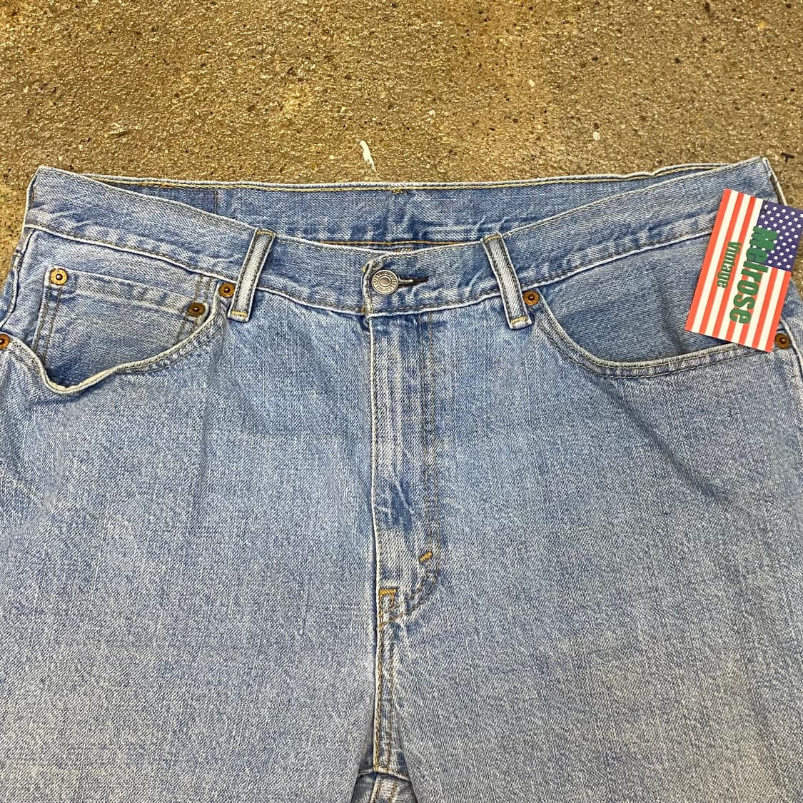 미국 빈티지 리바이스 505 연청바지 36size 상품이미지3