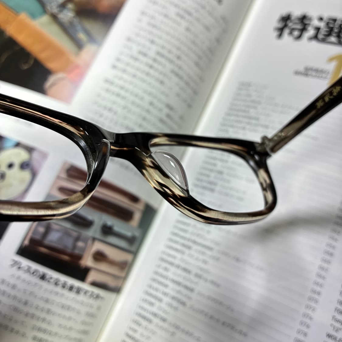 角矢甚治郎作 카도야 진지로 사쿠 일본 장인 셀룰로이드 안경 상품이미지8