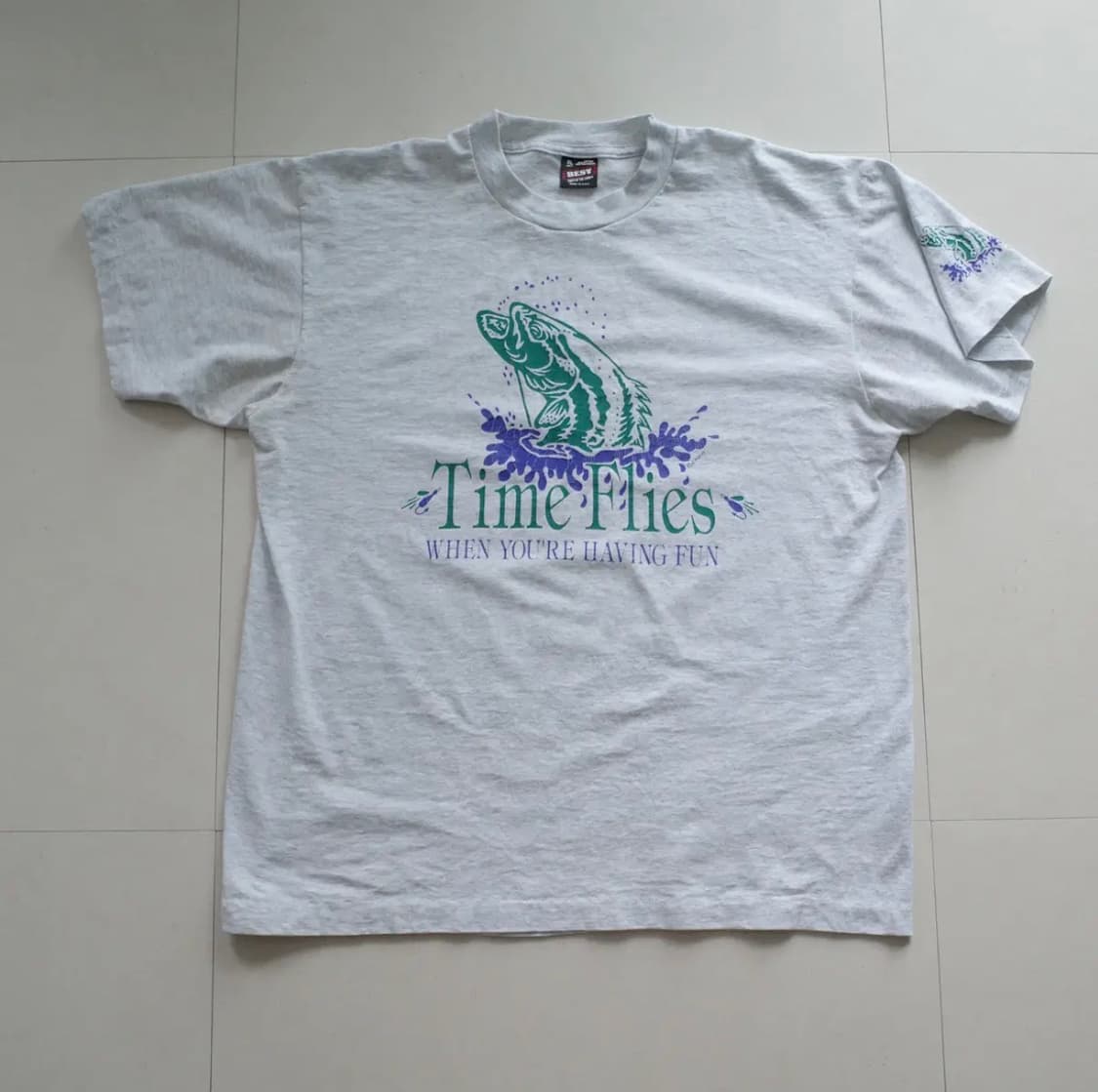 90s 프룻오브더룸 MADE IN USA 싱글스티치 티셔츠 상품이미지2