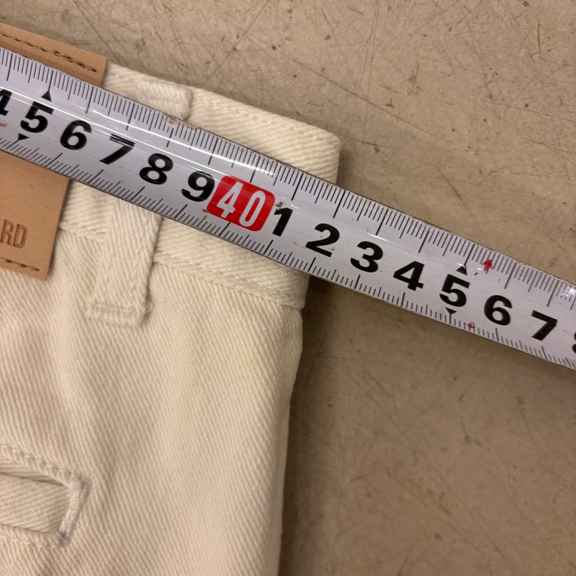 비슬로우 스탠다드 와이드 코튼 팬츠 상품이미지6