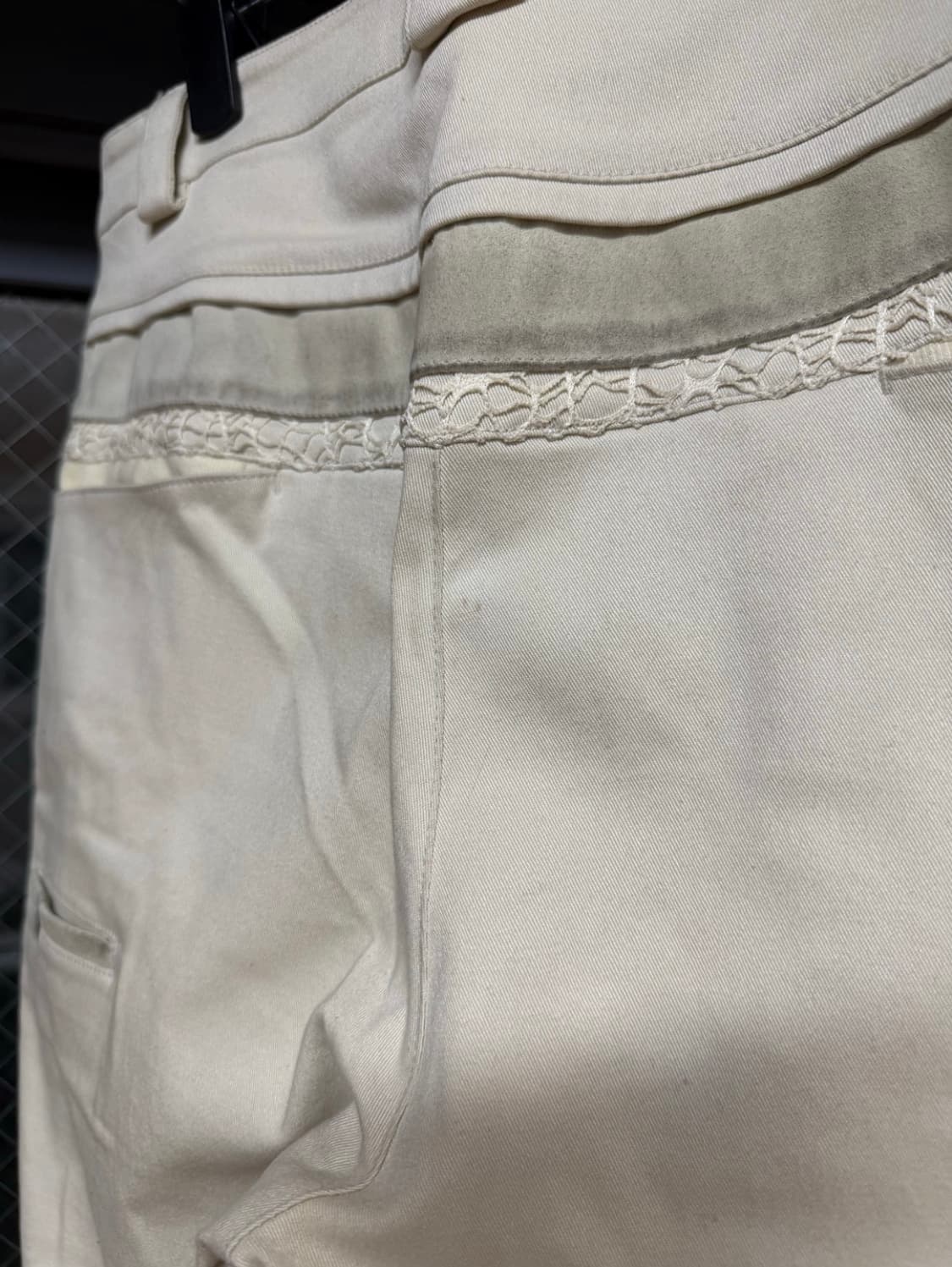 엑슬림 Ep3 02 ivory trousers 3사이즈 상품이미지8