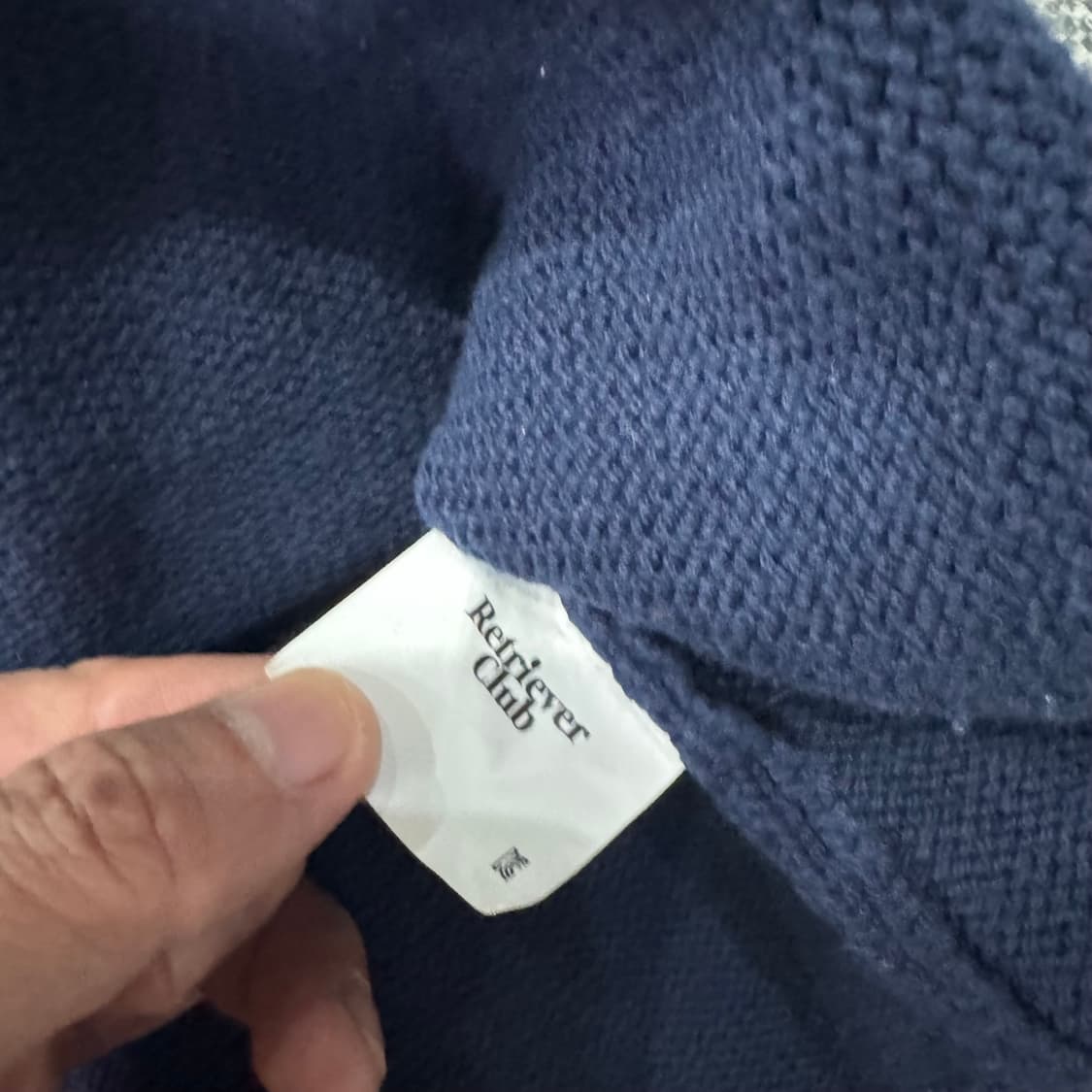 리트리버클럽 RC 빅로고 니트 상품이미지5