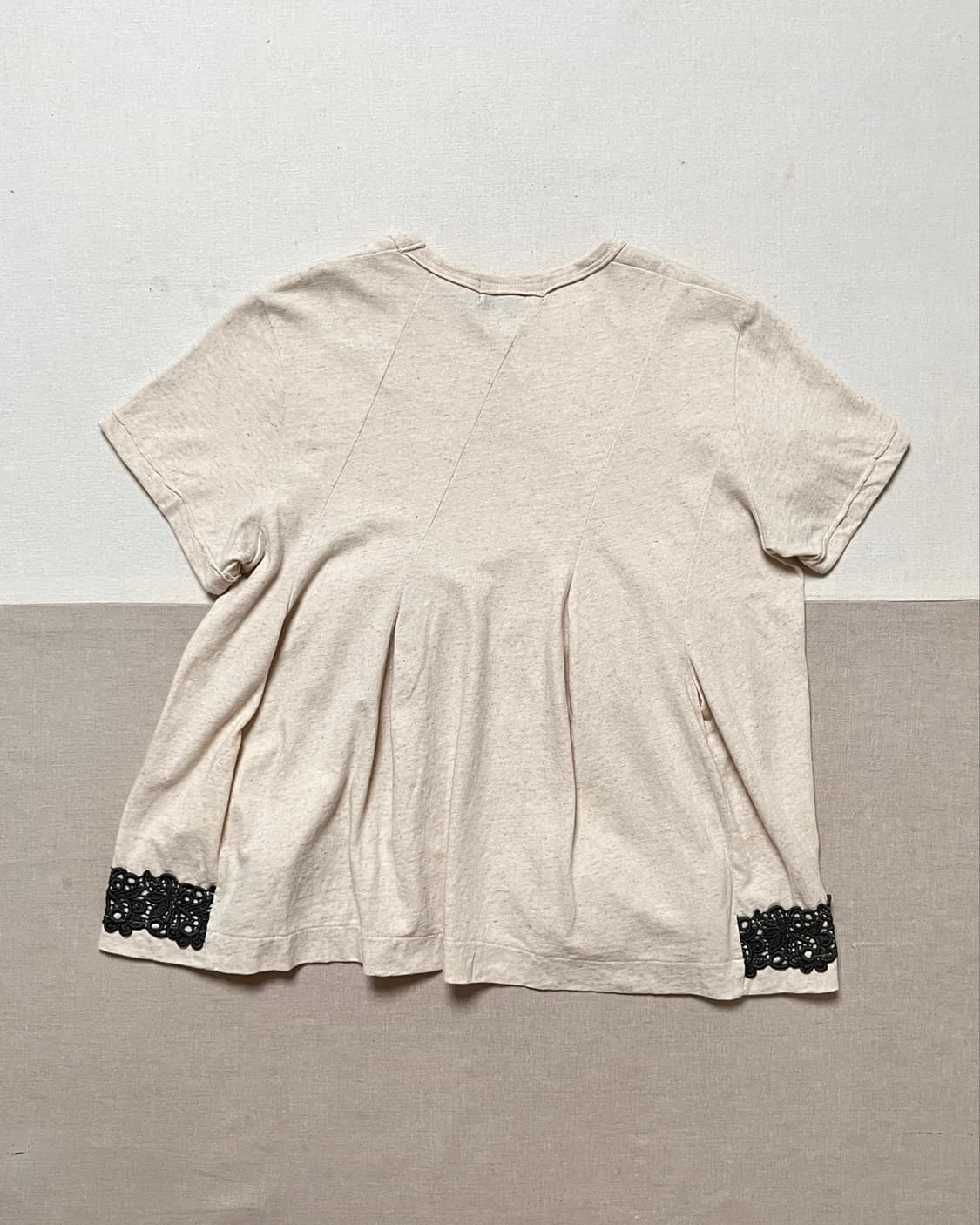꼼데가르송 입체패턴 플레어 린넨 티셔츠 Comme des garcons 상품이미지5