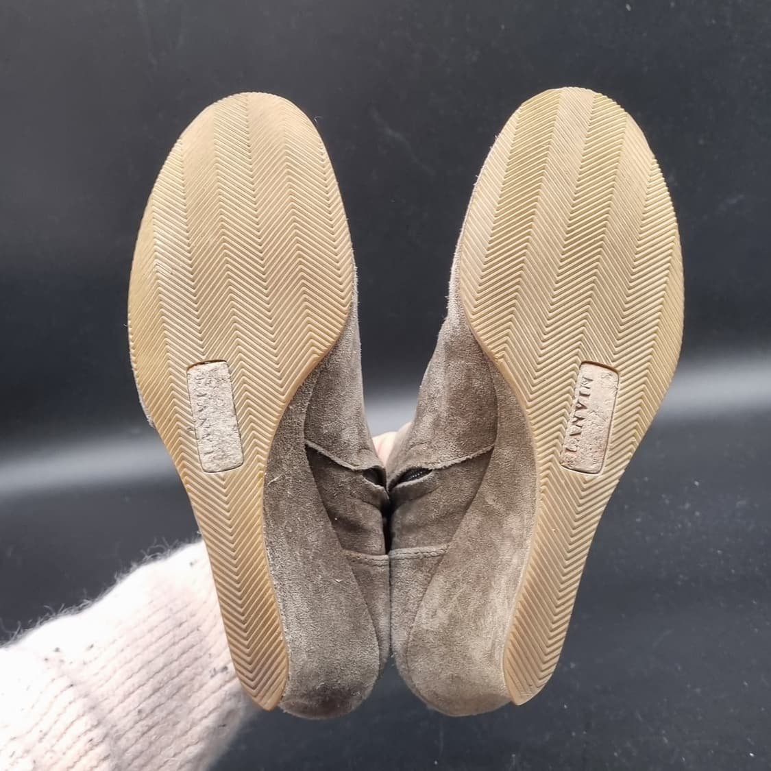 랑방스웨이드 여성부츠220 굽8 상품이미지3