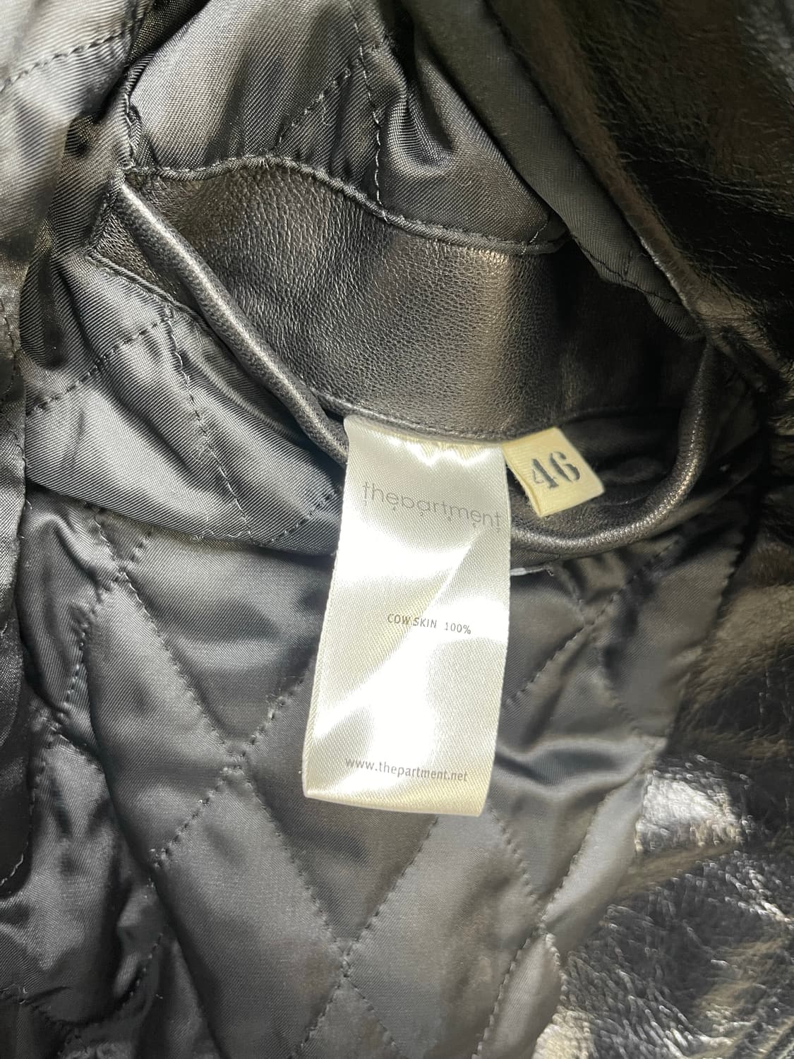 [46] THEPARTMENT 소가죽자켓 - 라이더자켓  상품이미지10