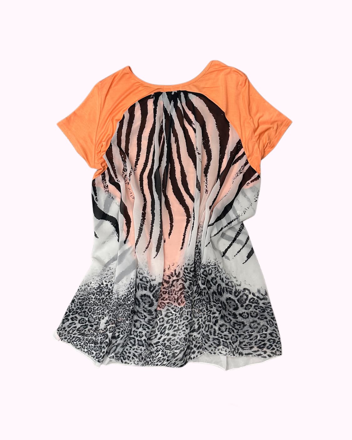 cubic butterfly drape t-shirt 상품이미지4