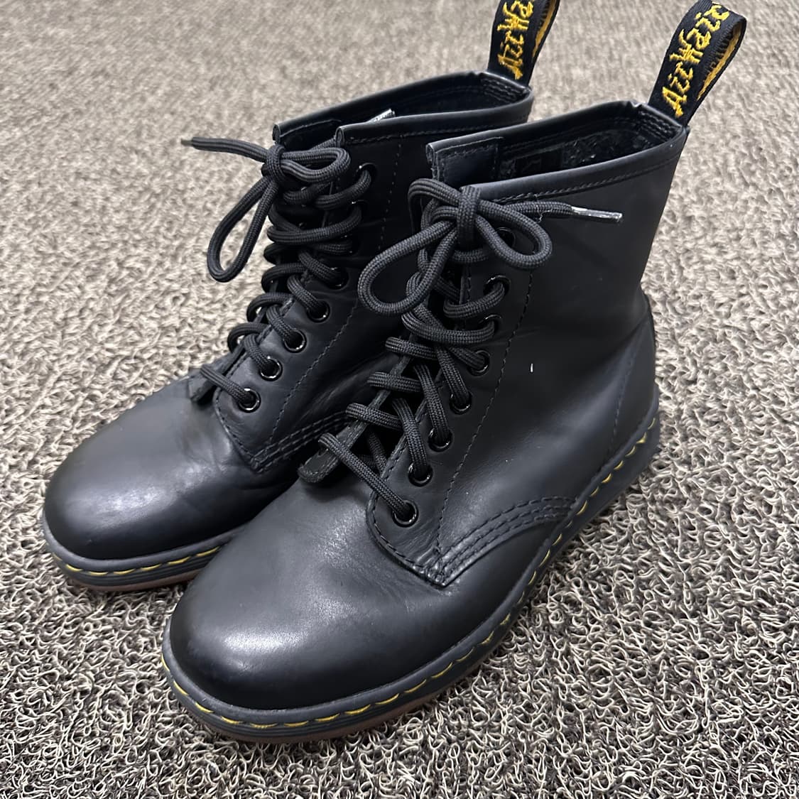 닥터마틴 1460 8홀 워커 여성 부츠 블랙 240 상품이미지2