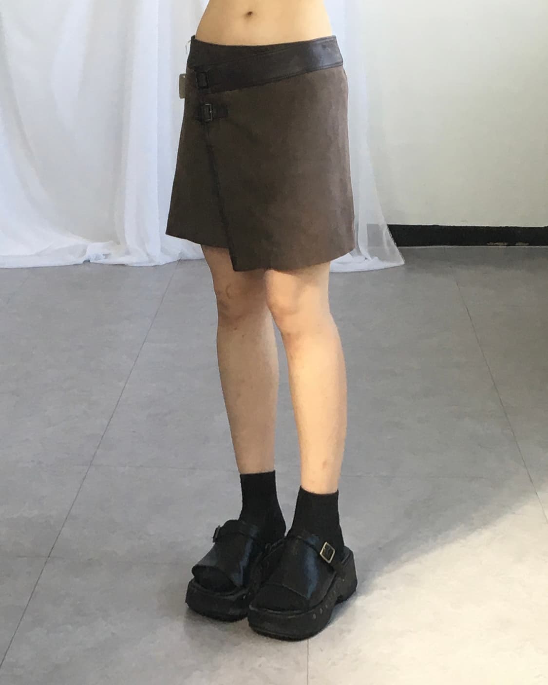 Belted wrap skirt 상품이미지6