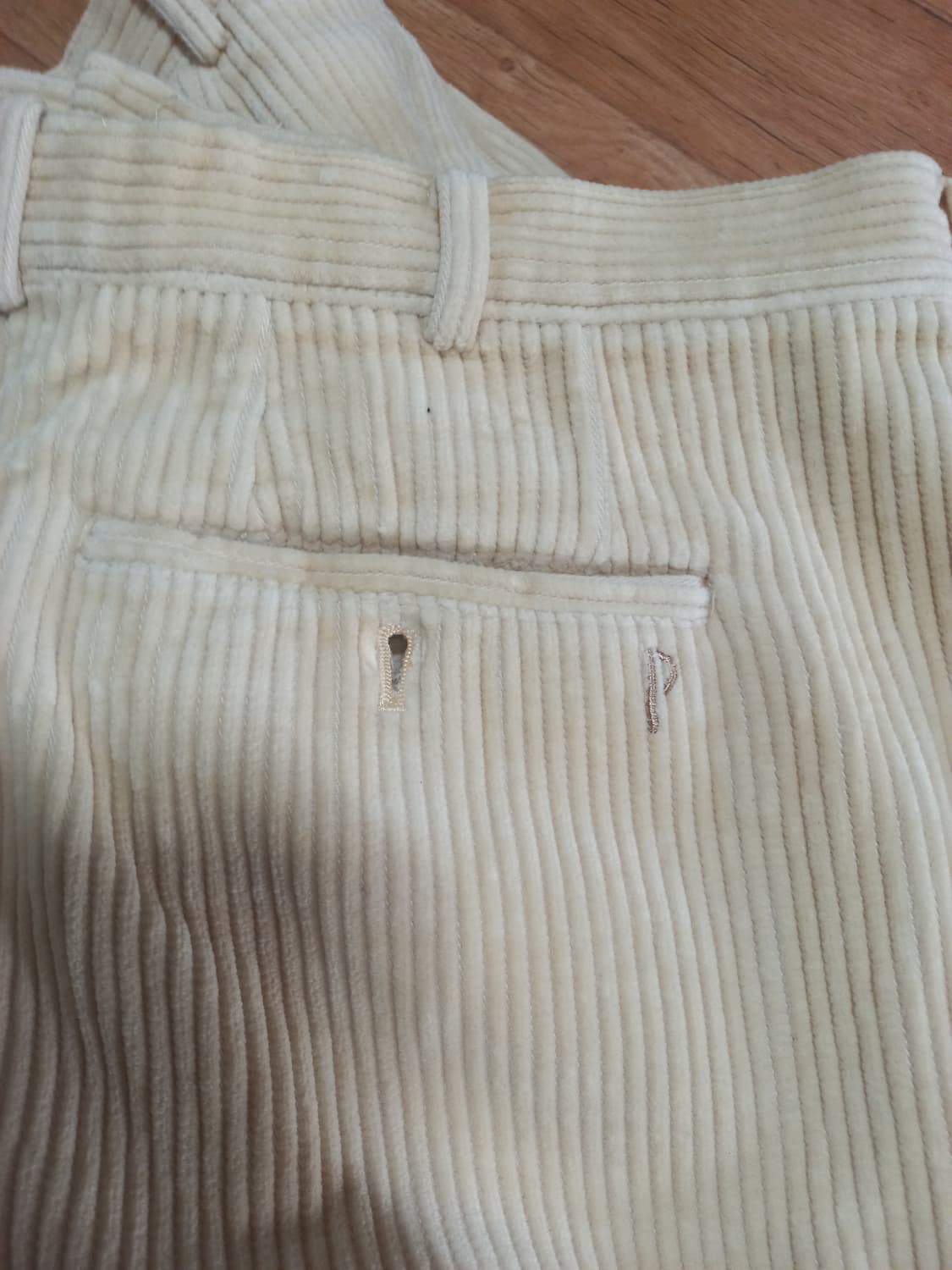 Papas 와이드 코듀로이 팬츠 xl 33-34 상품이미지3