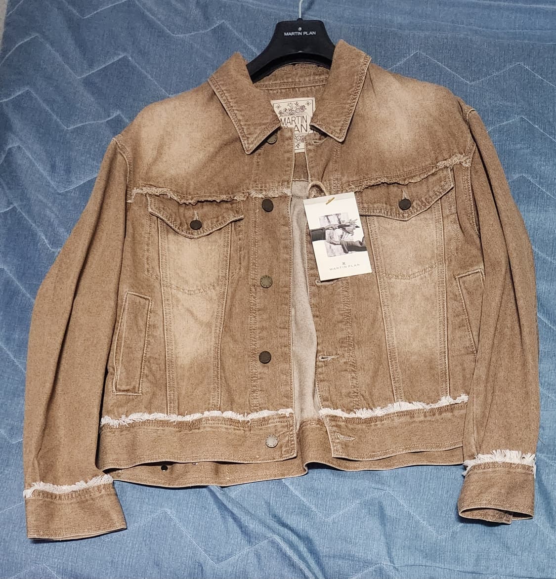 [M 새상품] 마틴플랜 루즈아웃 데님 트러커 상품이미지2