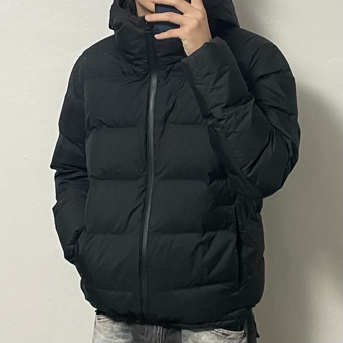 심리스 다운 파카 상품이미지2