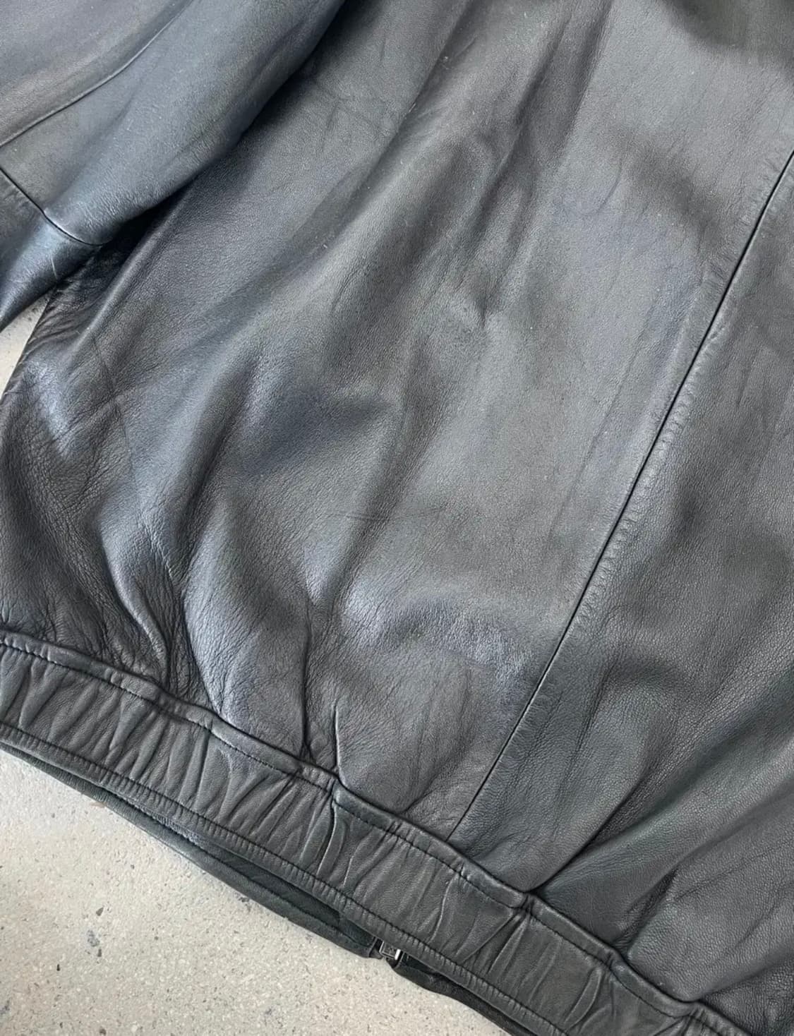 90s 폴로 맥스웰 레더자켓 상품이미지4