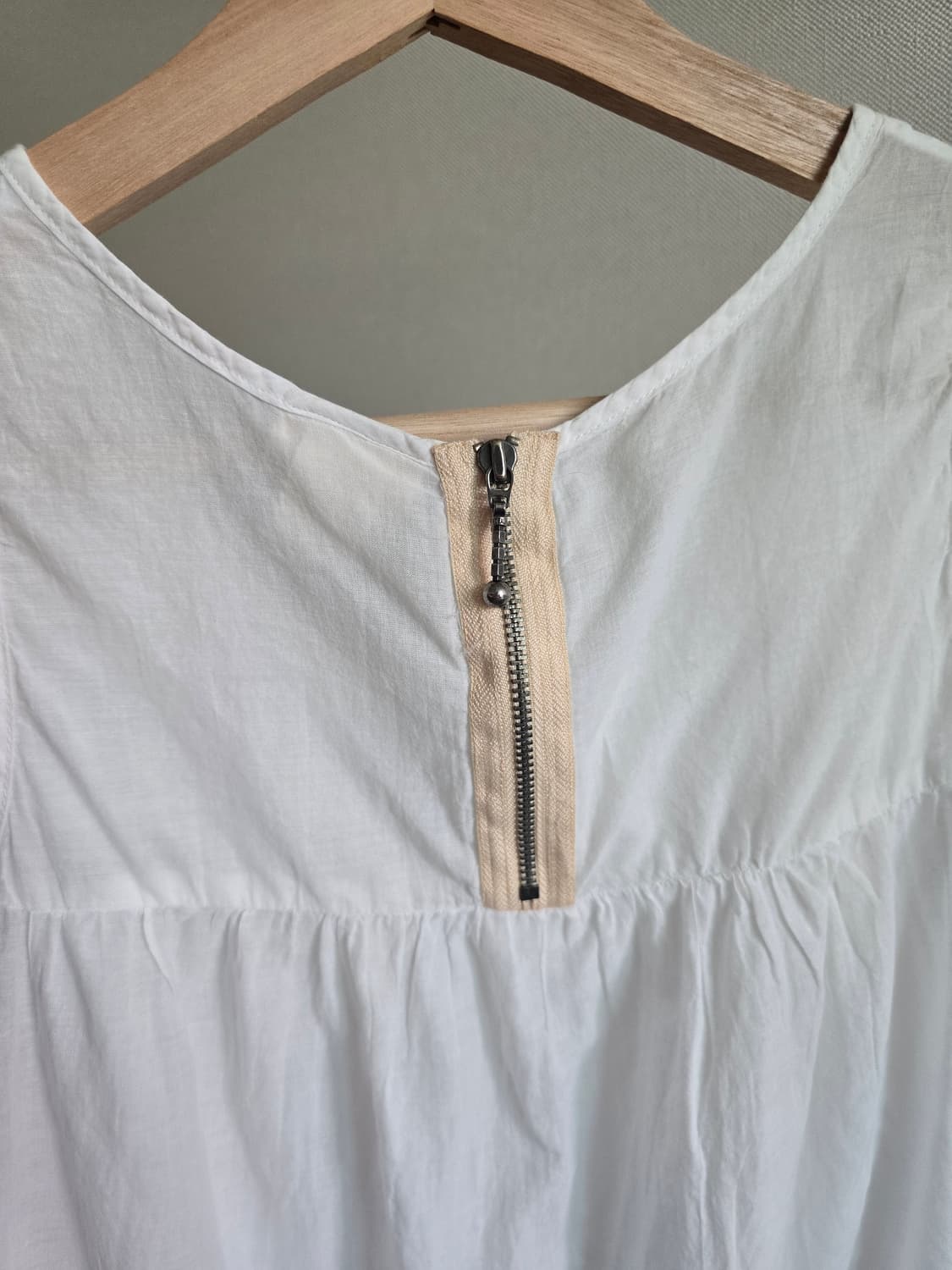 H&M Organic Cotton 자수 펀칭 슬리브리스 블라우스 상품이미지7