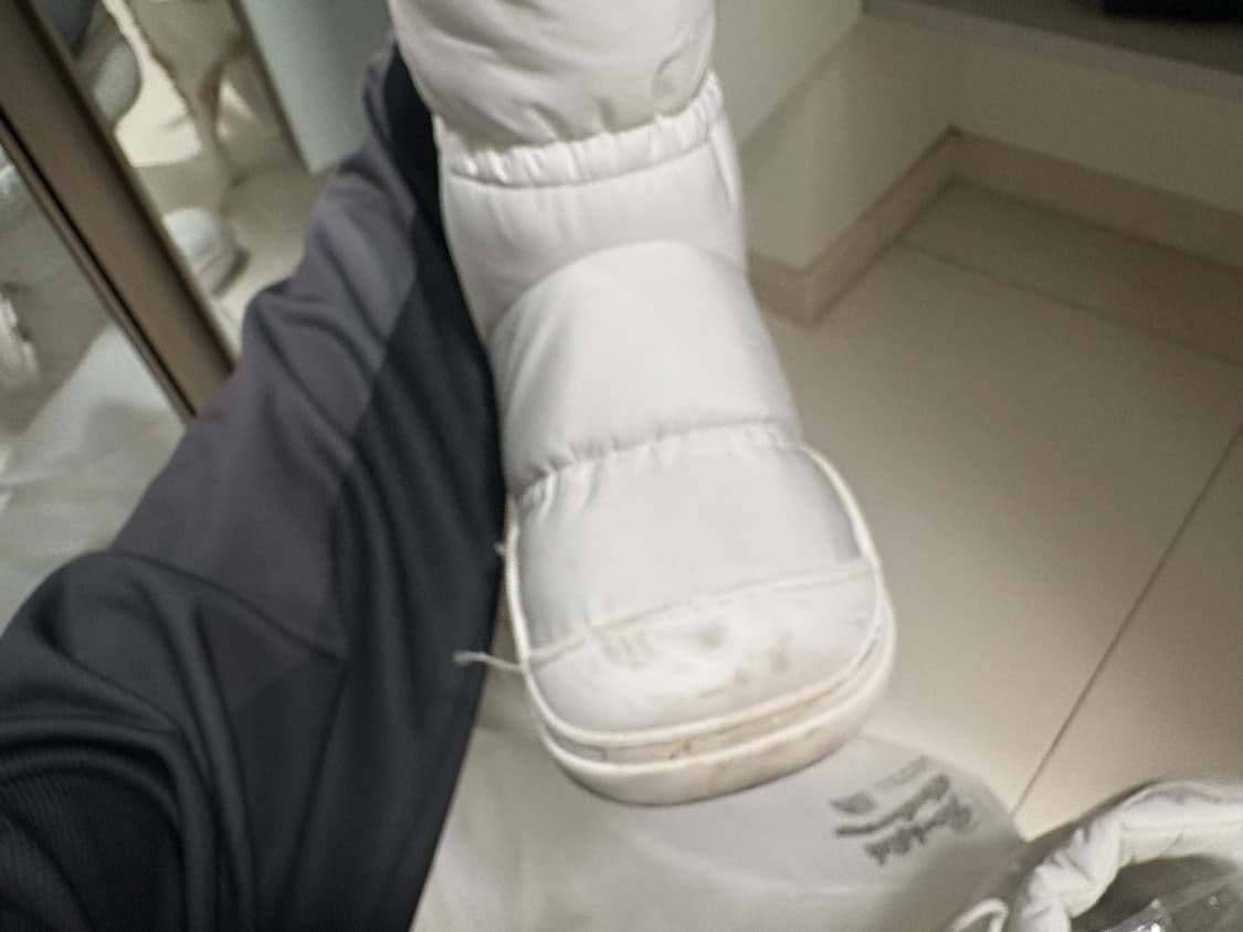 (W) 락피쉬웨더웨어 헤이든 미들 퍼프 패딩 부츠 화이트 (250) 상품이미지7