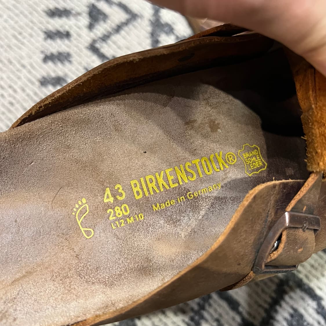 Birkenstock 버켄스탁 레더 하바나 상품이미지3