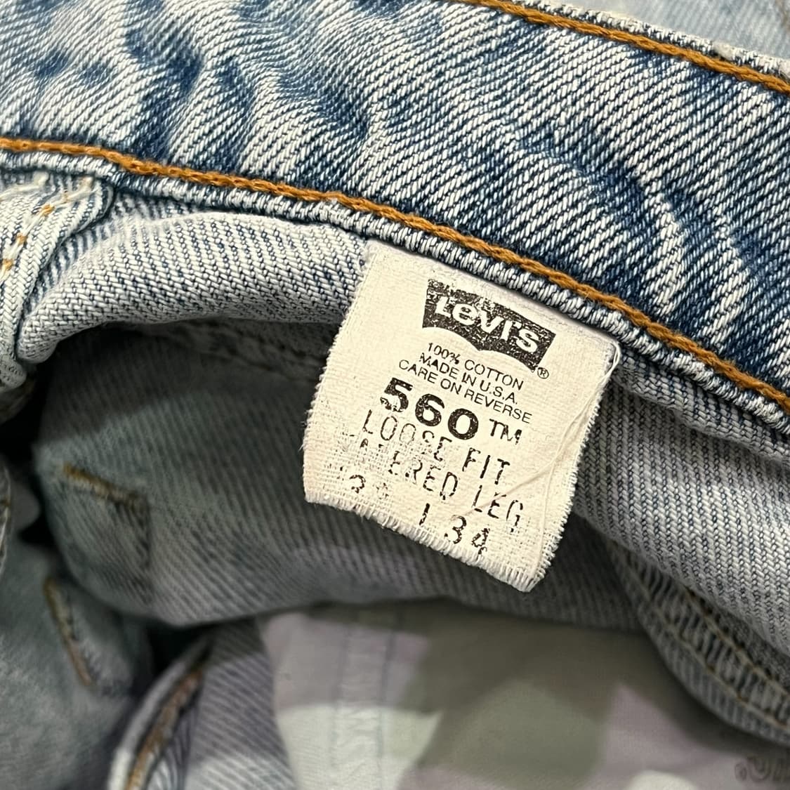  USA 리바이스 560 데님팬츠 y13662 상품이미지9
