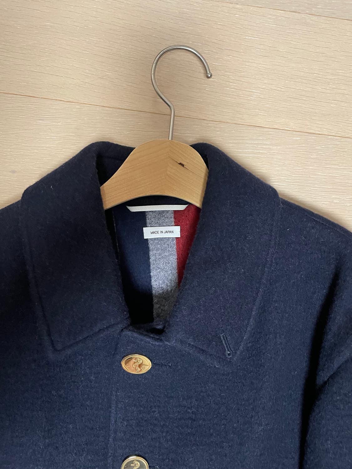 톰브라운 울 롱코트 2사이즈 상품이미지2