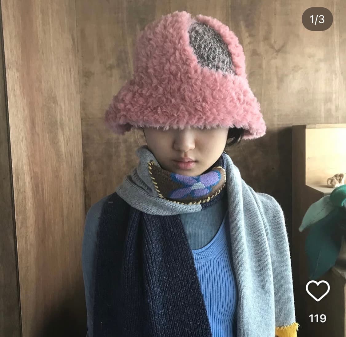 미수아바흐브 misuabarbe 털모자 버킷 상품이미지1