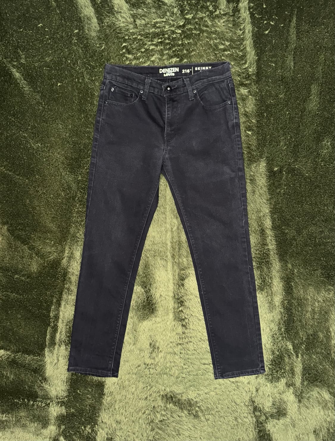 [W30/L30] 리바이스 216 DENIZEN 빈티지 워싱 팬츠 블랙 상품이미지1