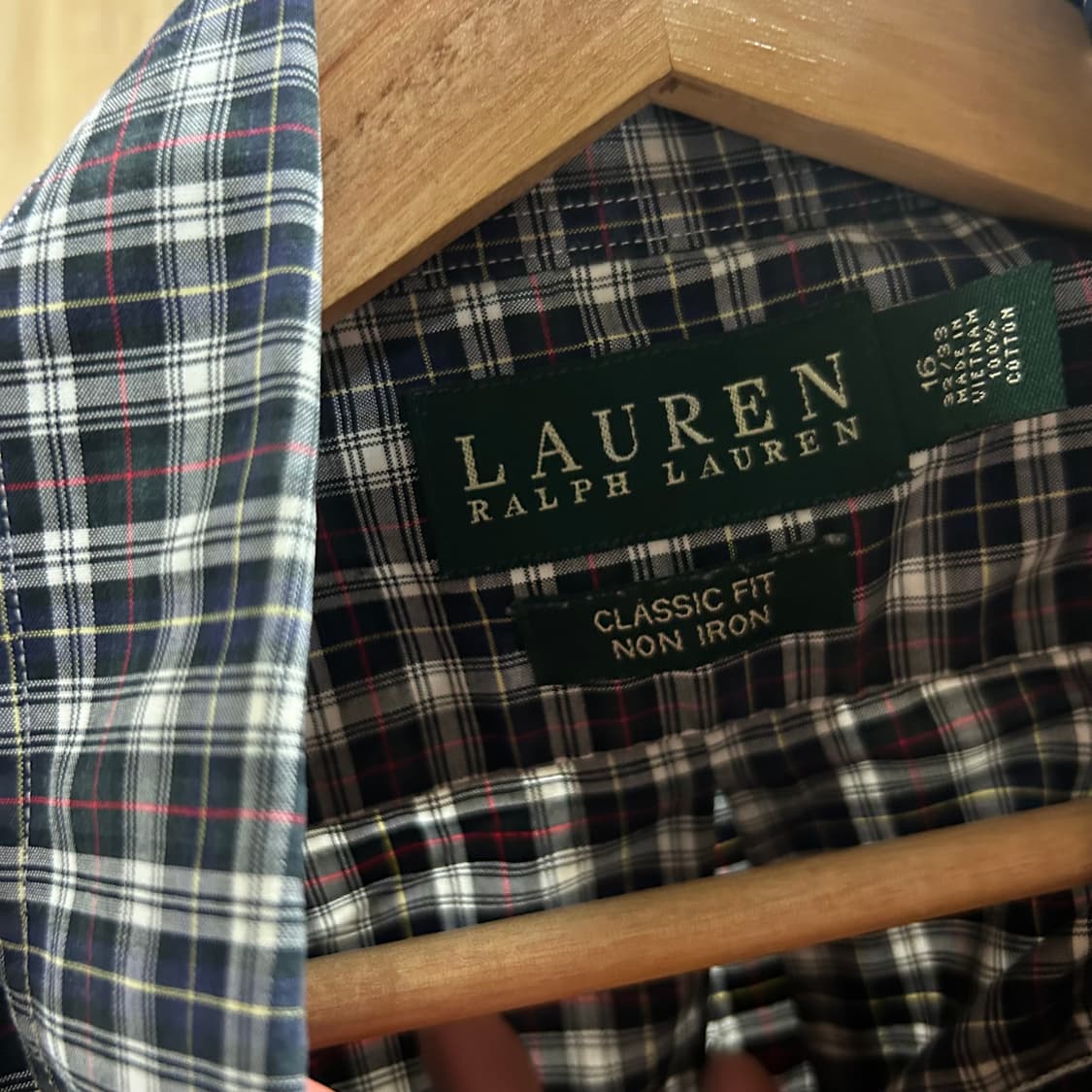 로렌랄프로렌 여성 체크셔츠 XL 상품이미지3
