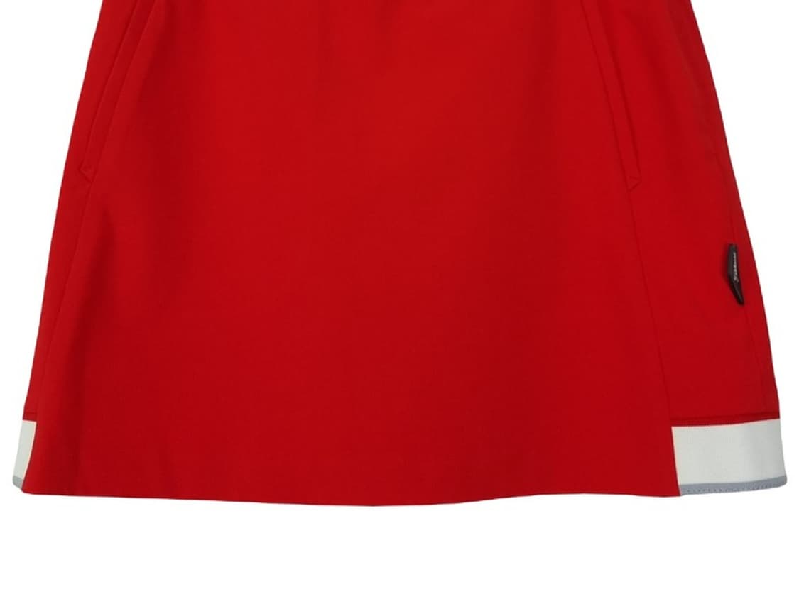 [타이틀리스트] 골프 미니스커트 레드 M19040 상품이미지5