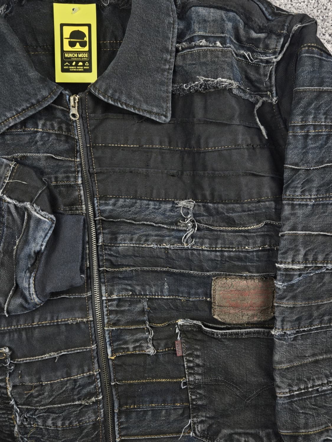 리바이스 리빌드 패치워크 커스텀 데님 자켓 (상세설명참조) / 10449 상품이미지6